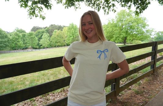 Ivory Short Sleeve Deep Waters T-Shirt